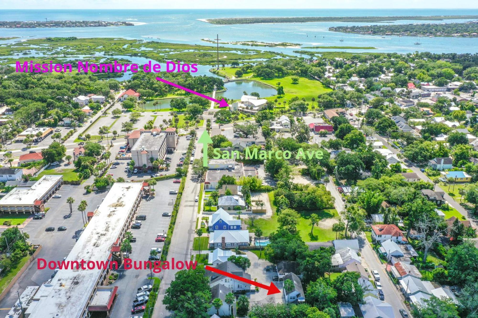 The Old Mission Collection - Downtown Bungalow St. Augustine Eksteriør bilde